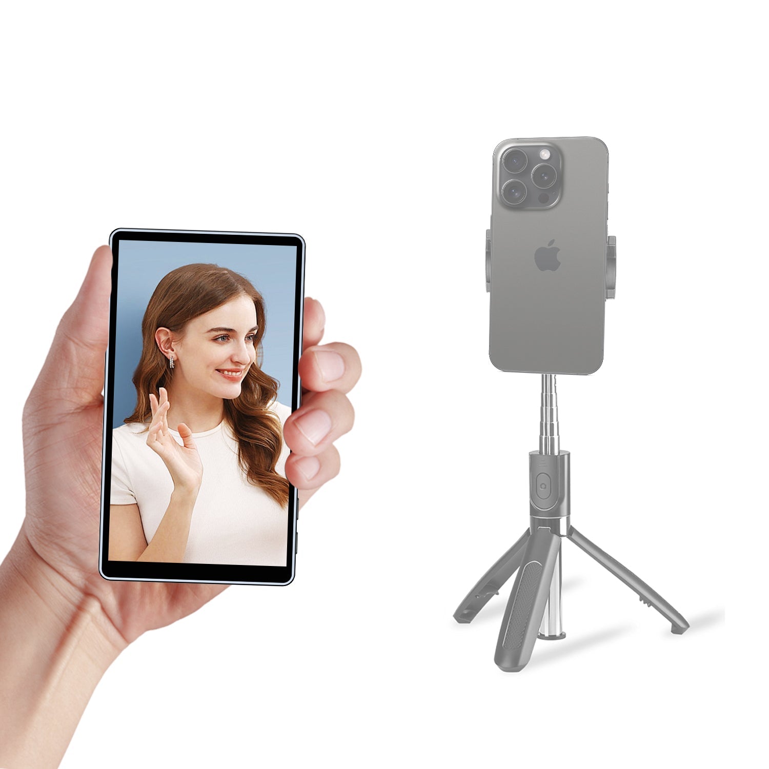 CP5 Selfie Monitor: Use your back camera to selfie