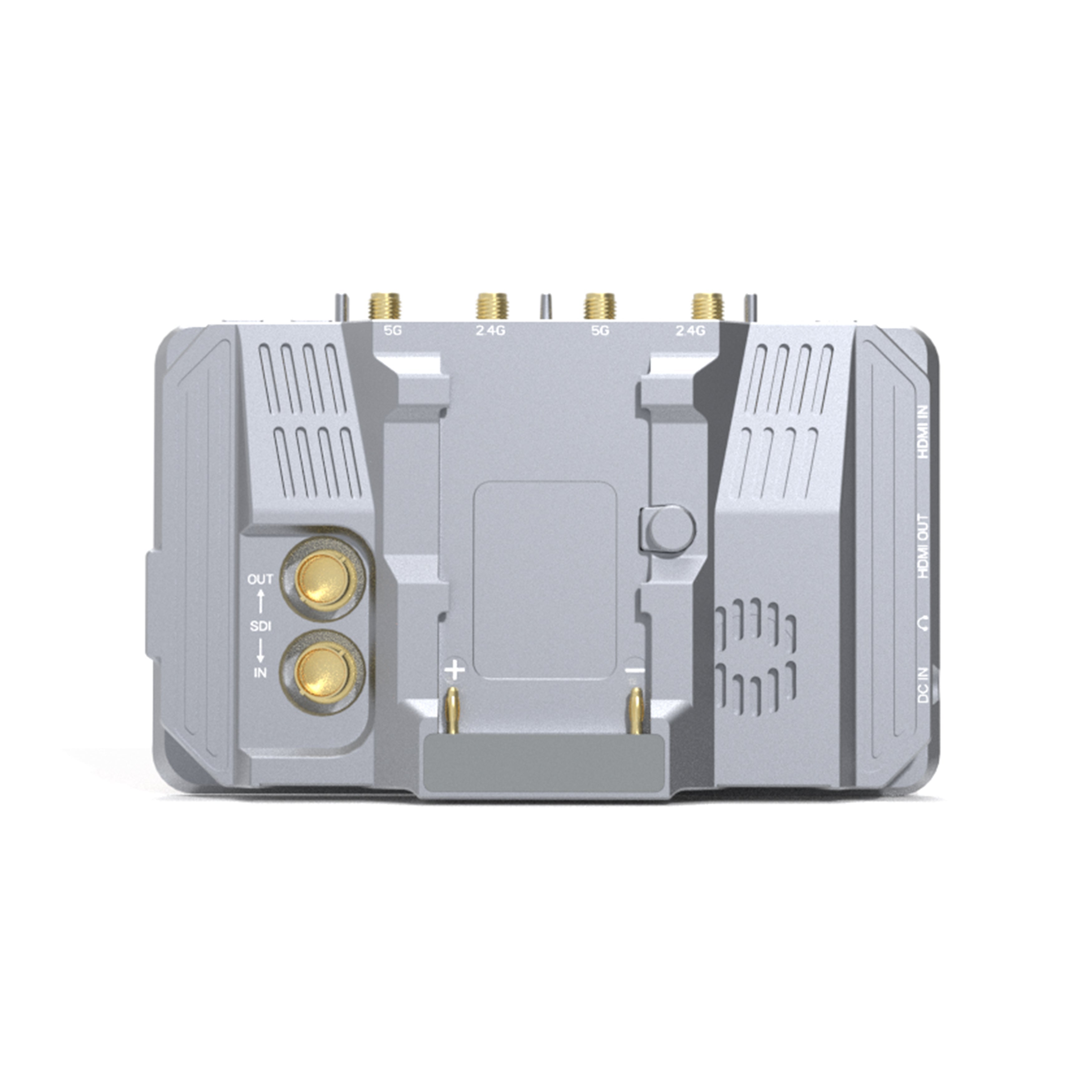 ZO600MS: Built-in HDMI & SDI Camera Field Monitor - Back