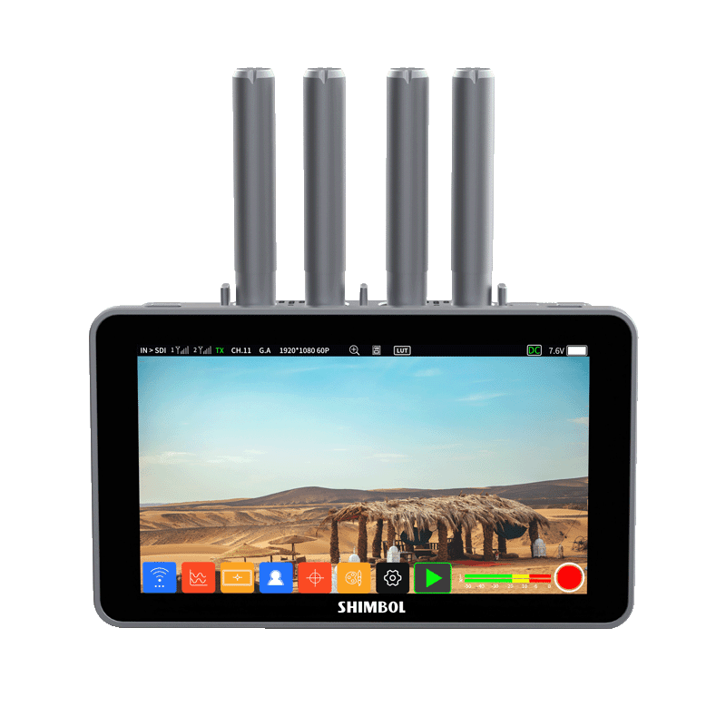 ZO600MS: Built-in HDMI & SDI Camera Field Monitor - Front